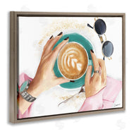 Ziwei Li | Fashionista Coffee Cup Cappuccino Glam Detail