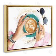 Ziwei Li | Fashionista Coffee Cup Cappuccino Glam Detail