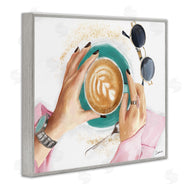 Ziwei Li | Fashionista Coffee Cup Cappuccino Glam Detail