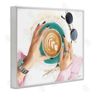 Ziwei Li | Fashionista Coffee Cup Cappuccino Glam Detail