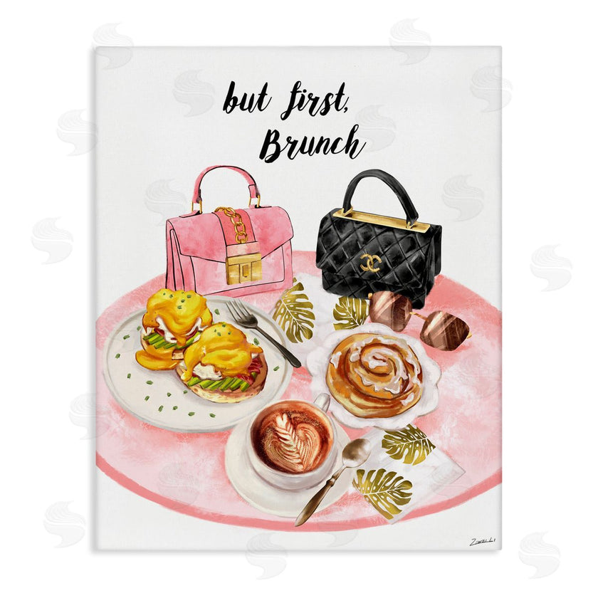 Ziwei Li | But First Brunch Phrase Glam Breakfast Table
