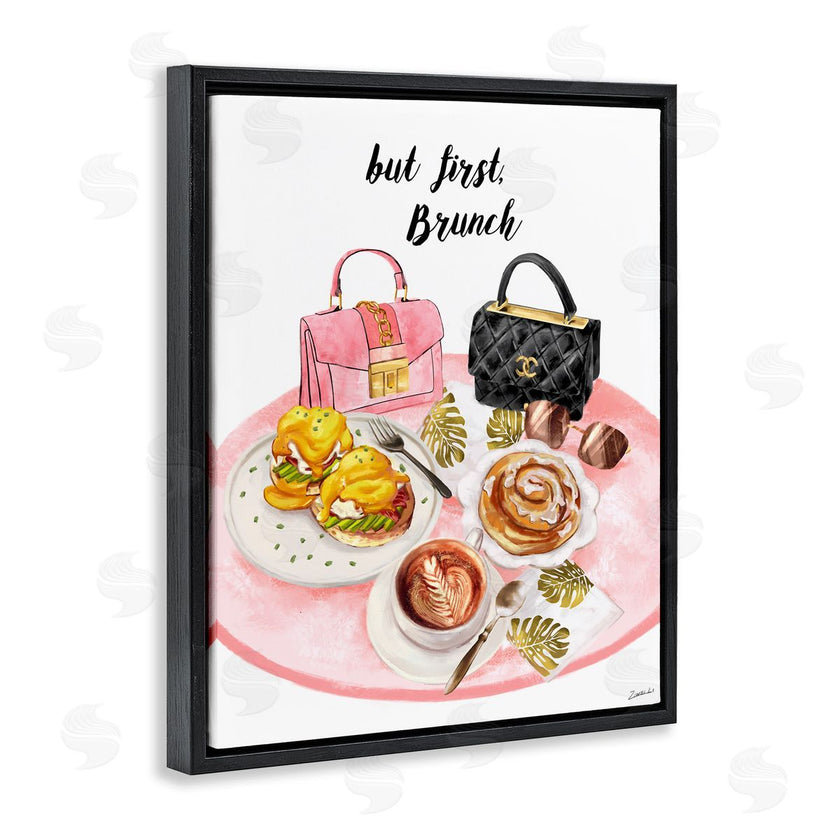 Ziwei Li | But First Brunch Phrase Glam Breakfast Table