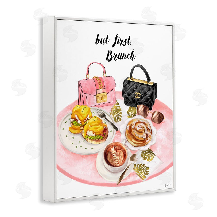 Ziwei Li | But First Brunch Phrase Glam Breakfast Table