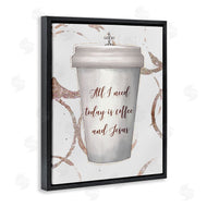 Ziwei Li | Coffee and Jesus Phrase Faith Based Drink
