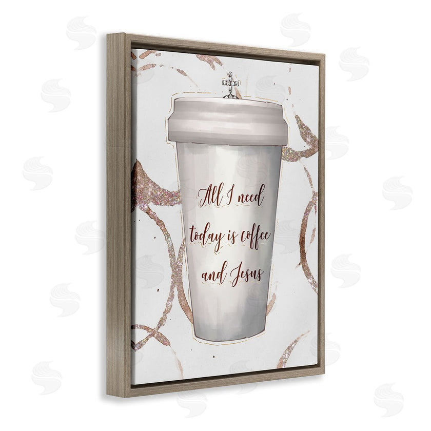 Ziwei Li | Coffee and Jesus Phrase Faith Based Drink