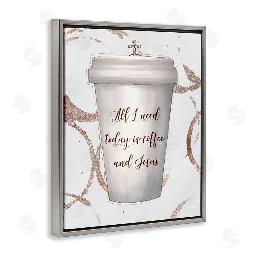 Ziwei Li | Coffee and Jesus Phrase Faith Based Drink