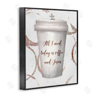 Ziwei Li | Coffee and Jesus Phrase Faith Based Drink