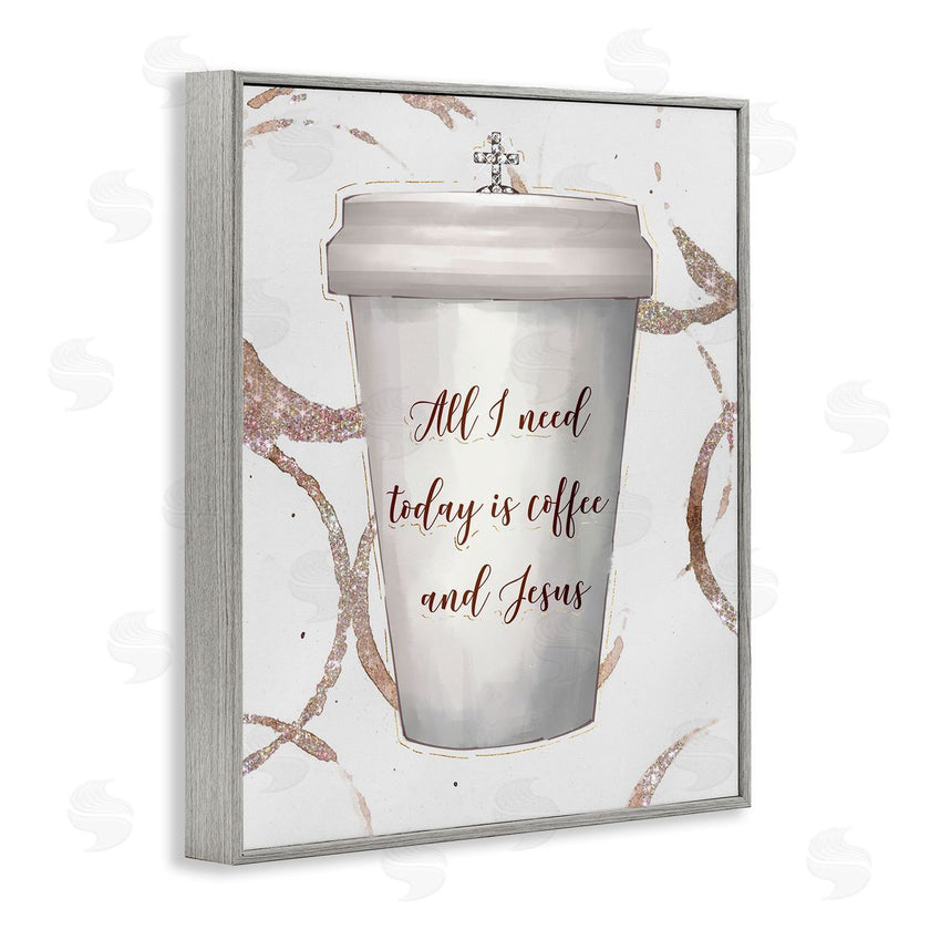 Ziwei Li | Coffee and Jesus Phrase Faith Based Drink