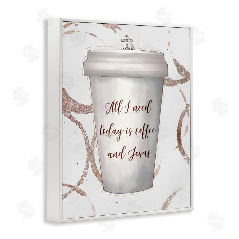 Ziwei Li | Coffee and Jesus Phrase Faith Based Drink