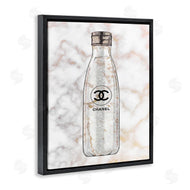 Ziwei Li | Glam Fashion Water Bottle over Marble