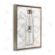 Ziwei Li | Glam Fashion Water Bottle over Marble