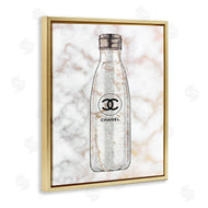 Ziwei Li | Glam Fashion Water Bottle over Marble