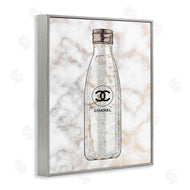 Ziwei Li | Glam Fashion Water Bottle over Marble