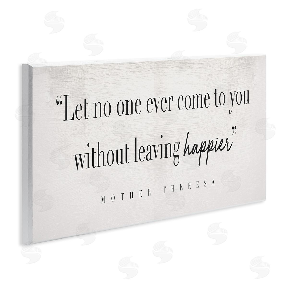 Mother Theresa Inspirational Quote Wood Plaque Wall Art, Home Decor by Stupell Studio