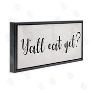 Stupell Studio | Y'all Eat Yet Phrase Southern Charm Typography