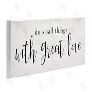 Stupell Studio | Do Small Things with Great Love Minimal Quote