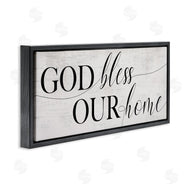 Stupell Studio | God Bless Our Home Phrase