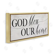 Stupell Studio | God Bless Our Home Phrase