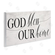 Stupell Studio | God Bless Our Home Phrase