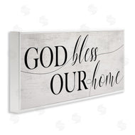 Stupell Studio | God Bless Our Home Phrase