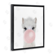 Leah Straatsma | Baby Woodland Alpaca with Pink Bubble Gum