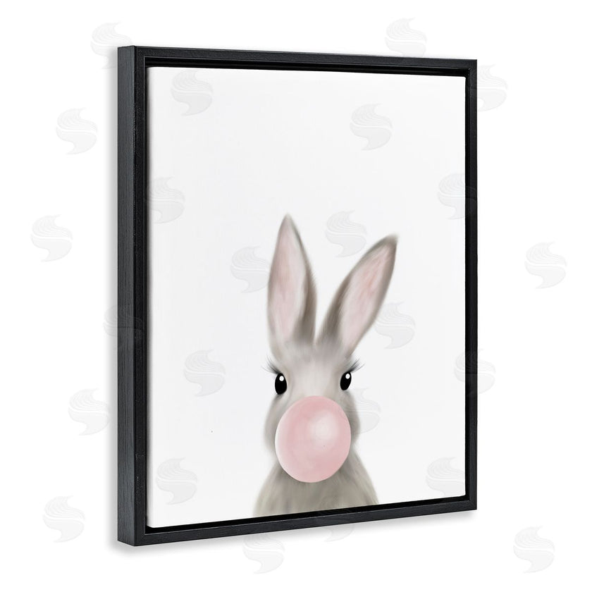 Leah Straatsma | Bunny with Pink Bubble Gum Forest Animal