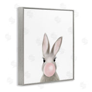 Leah Straatsma | Bunny with Pink Bubble Gum Forest Animal