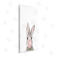 Leah Straatsma | Bunny with Pink Bubble Gum Forest Animal