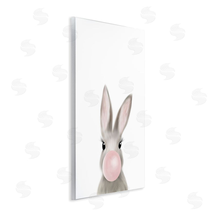 Leah Straatsma | Bunny with Pink Bubble Gum Forest Animal