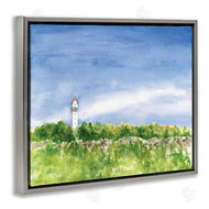 Melissa Hyatt | Heublein Tower Forest Overlook Soft Watercolor Landscape