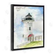 Melissa Hyatt | Nobska Point Lighthouse Cliffside Coastal Architecture