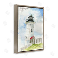 Melissa Hyatt | Nobska Point Lighthouse Cliffside Coastal Architecture
