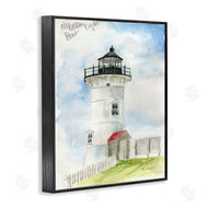Melissa Hyatt | Nobska Point Lighthouse Cliffside Coastal Architecture