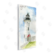 Melissa Hyatt | Nobska Point Lighthouse Cliffside Coastal Architecture