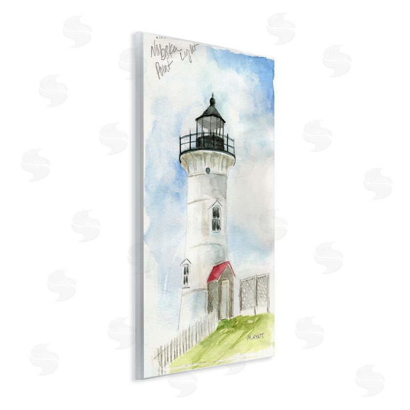Melissa Hyatt | Nobska Point Lighthouse Cliffside Coastal Architecture