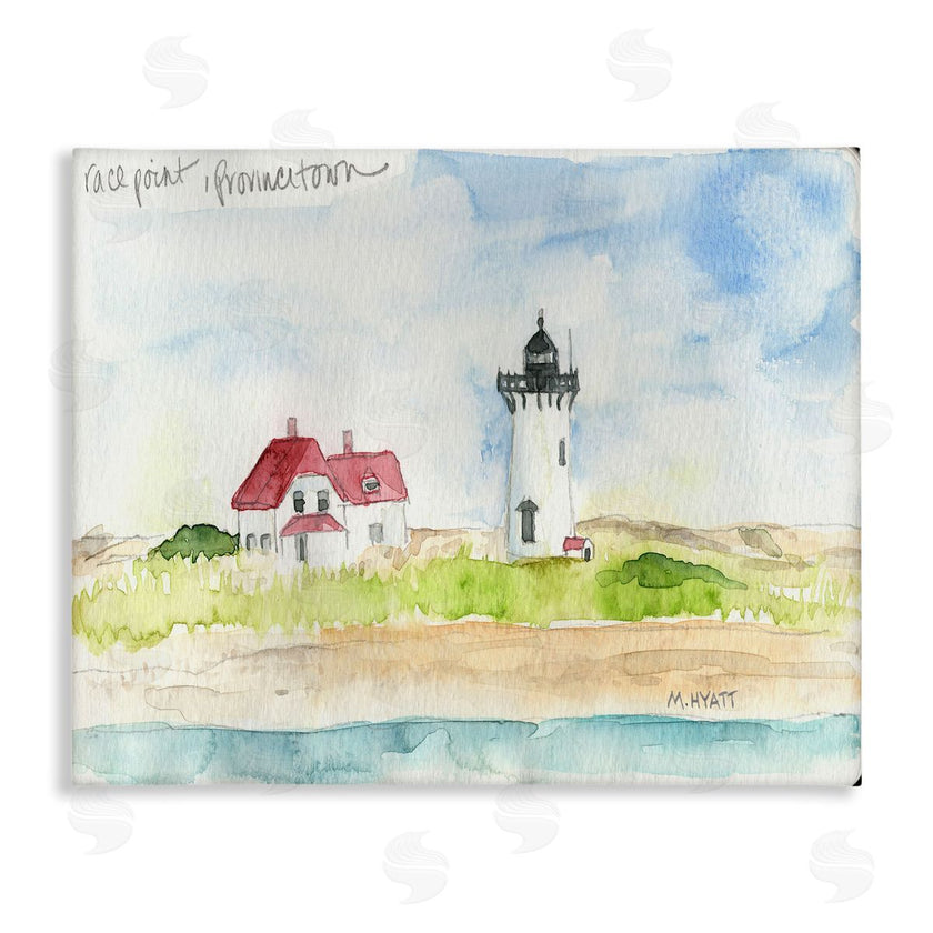 Melissa Hyatt | Race Point Lighthouse Coastal Water Landscape