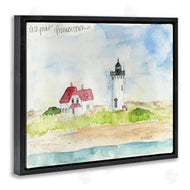 Melissa Hyatt | Race Point Lighthouse Coastal Water Landscape