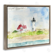 Melissa Hyatt | Race Point Lighthouse Coastal Water Landscape