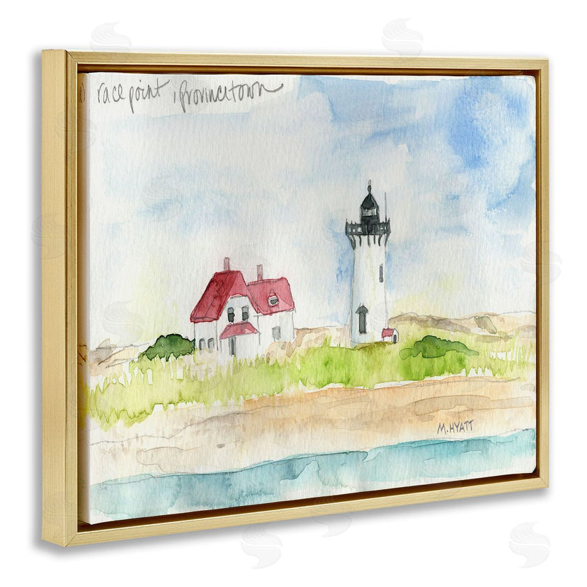 Melissa Hyatt | Race Point Lighthouse Coastal Water Landscape