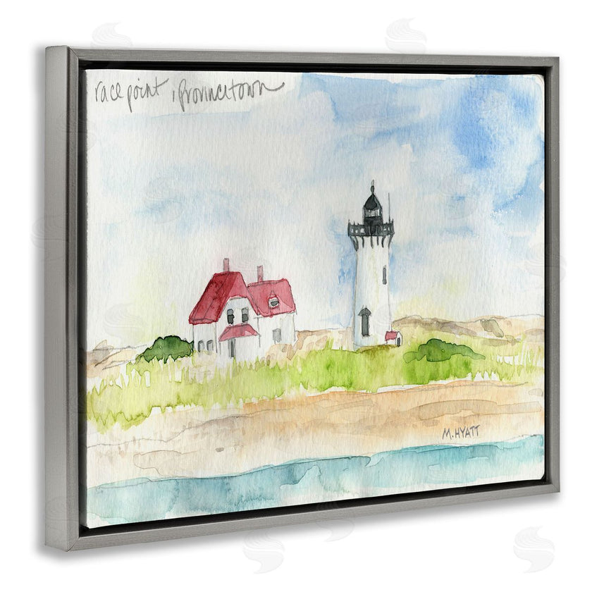 Melissa Hyatt | Race Point Lighthouse Coastal Water Landscape