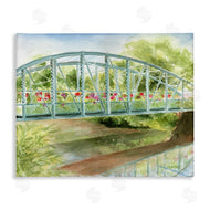 Melissa Hyatt | Floral Road Bridge over Countryside Creek