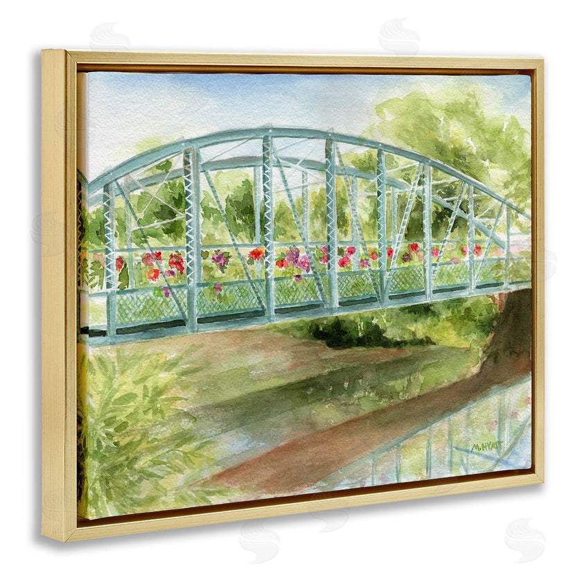Melissa Hyatt | Floral Road Bridge over Countryside Creek