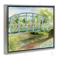 Melissa Hyatt | Floral Road Bridge over Countryside Creek