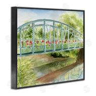 Melissa Hyatt | Floral Road Bridge over Countryside Creek