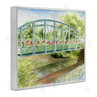 Melissa Hyatt | Floral Road Bridge over Countryside Creek