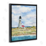Melissa Hyatt | Lighthouse on Peninsula Soft Coastal Landscape