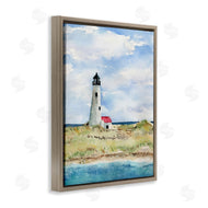 Melissa Hyatt | Lighthouse on Peninsula Soft Coastal Landscape
