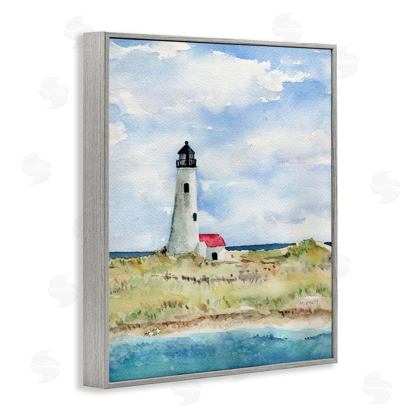 Melissa Hyatt | Lighthouse on Peninsula Soft Coastal Landscape