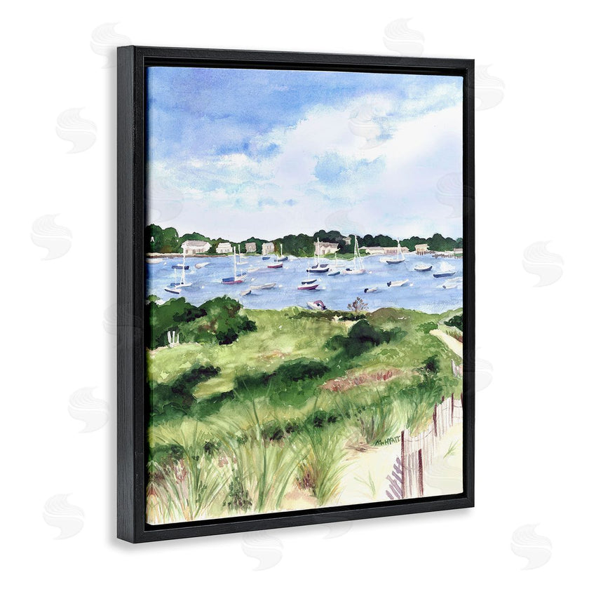 Melissa Hyatt | Coastal Seaside Boats with Rested Sails