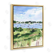 Melissa Hyatt | Coastal Seaside Boats with Rested Sails